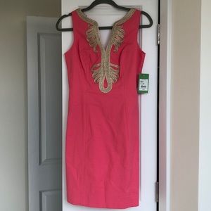 Lilly Pulitzer | Salmon Janice Shift Dress NWT ✨